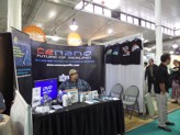 Akamai Energy also had another booth featuring Cenano Hawaii solar panel cleaner